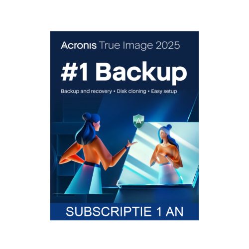 Acronis True Image Essentials 5 Computers - subscriptie 3 ani