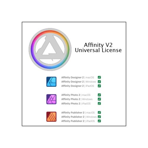 Affinity V2 Universal - pachet licente permanente