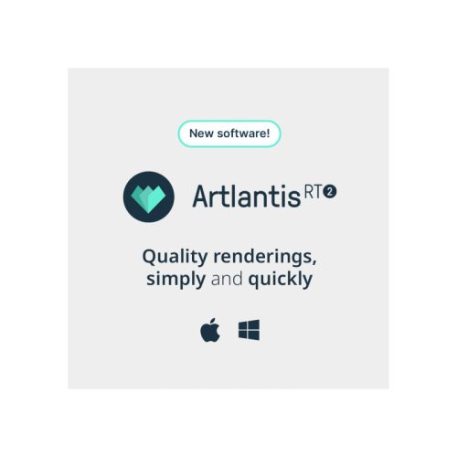 Artlantis RT² + Artlantis 2021 + iVisit 360 - pachet PROMO licente permanente