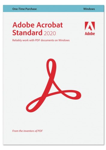 Adobe Acrobat Standard 2020 Windows IE Upgrade - licenta permanenta