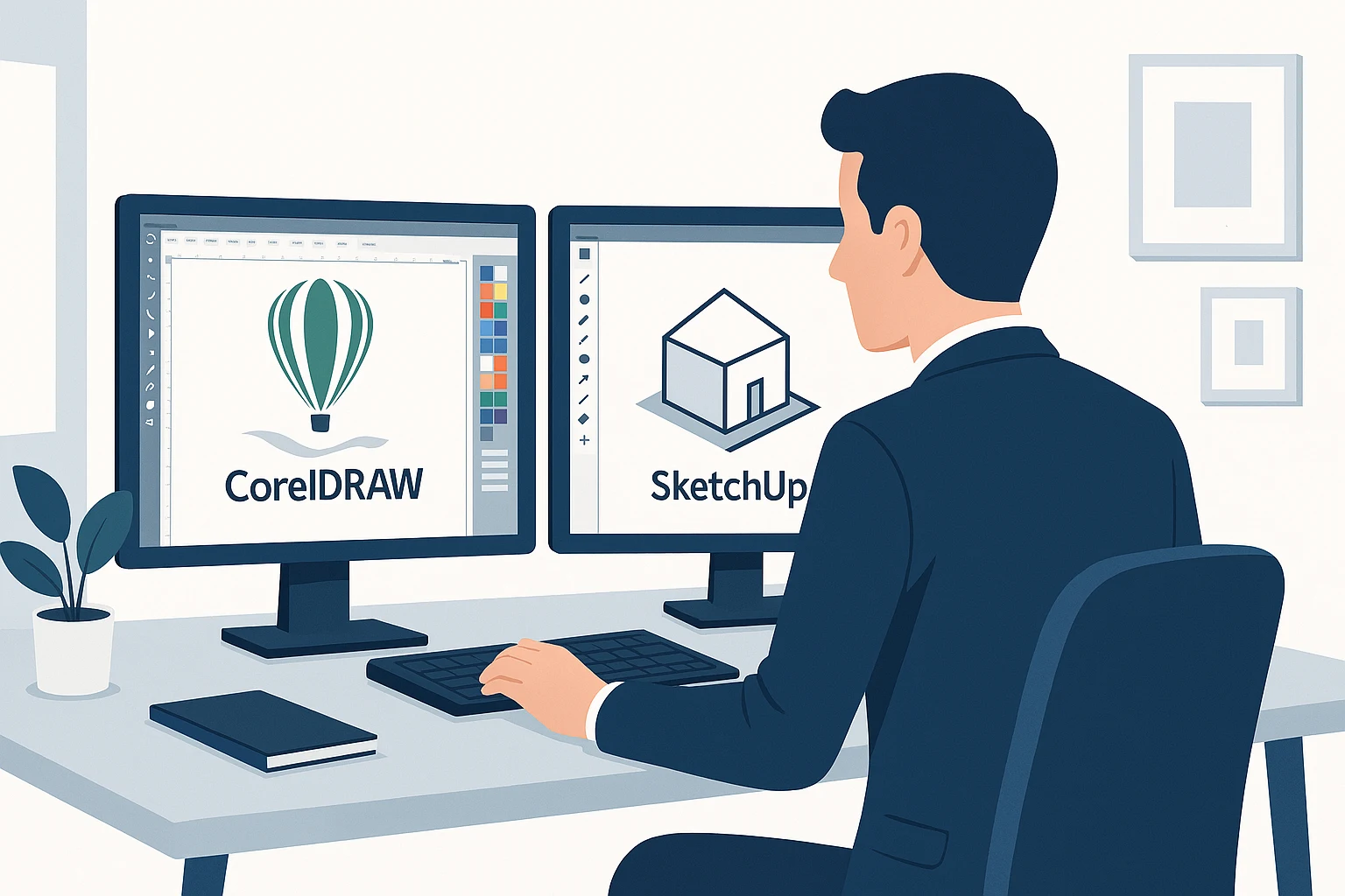 CorelDRAW vs SketchUp – care software merită pentru design?