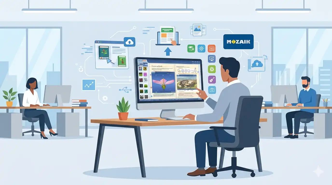 mozaBook – cum să îți digitalizezi materialele educaționale rapid